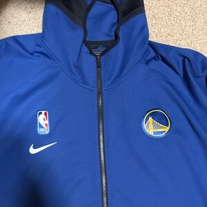 Nike Royal Blue Warriors Hoodie